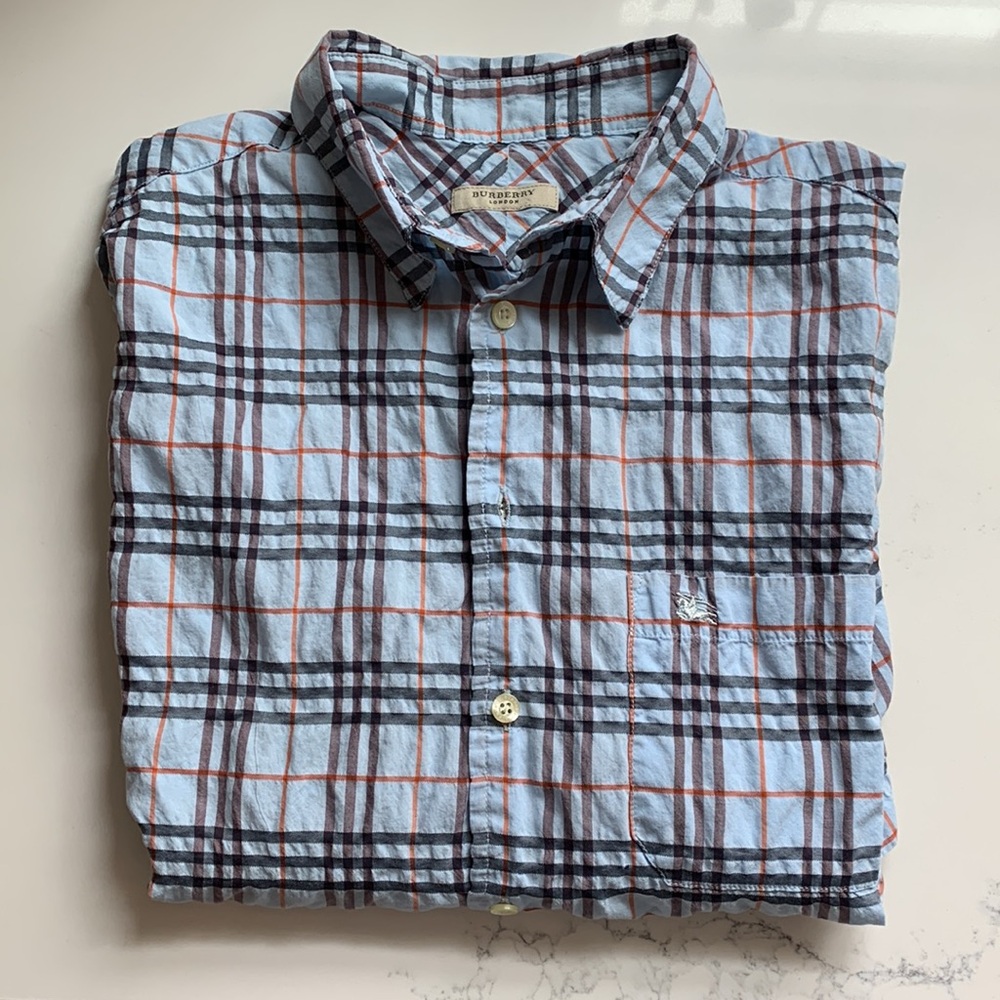 Burberry Short sleeve button up shirt